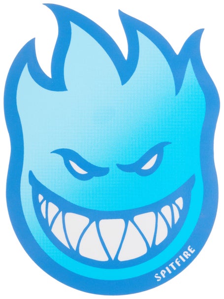 Spitfire Bighead Fade Sticker Medium White/Blue