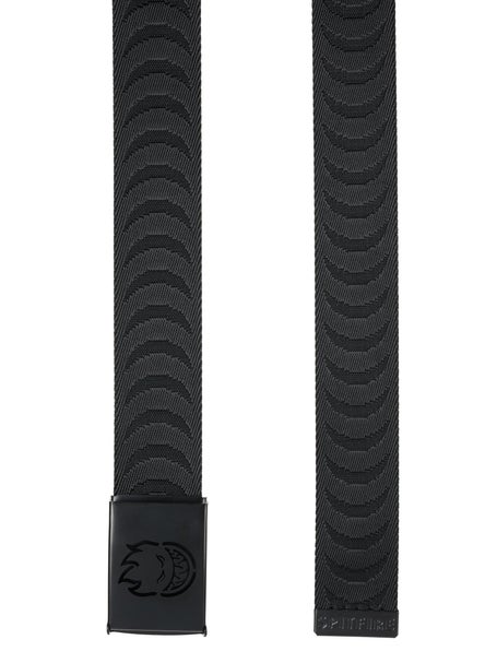 Spitfire Bighead Cut Out Jaquard Web Belt\Black