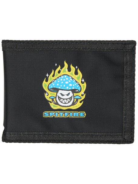 Spitfire Mushroom Bighead Bifold Wallet\Black/Yellow