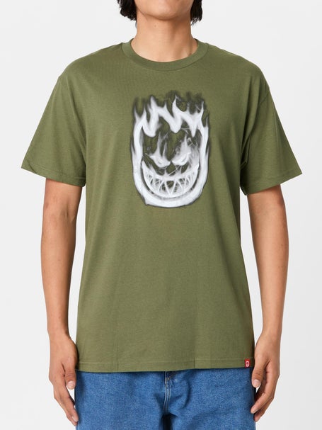 Spitfire Bighead Smoke T-Shirt\Military Green