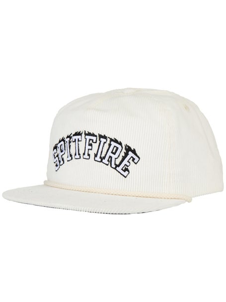 Spitfire Bighead Script Snapback Hat\White