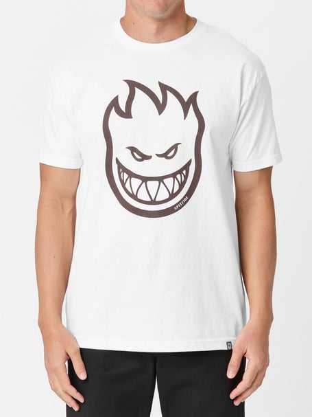 Spitfire Bighead T-Shirt\White/Dark Red