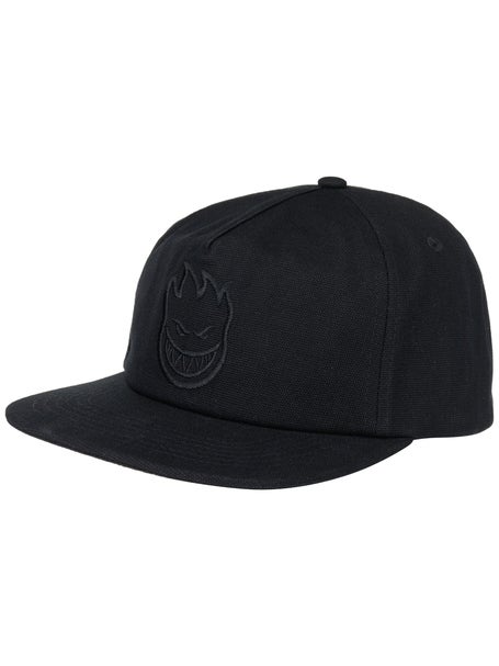 Spitfire Bighead Snapback Hat\Black/Charcoal