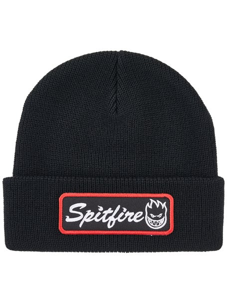 Spitfire Courier Patch Beanie\Black