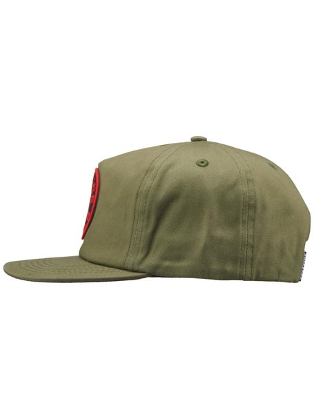 Spitfire Classic 87 Swirl Patch Snapback Hat\Olive