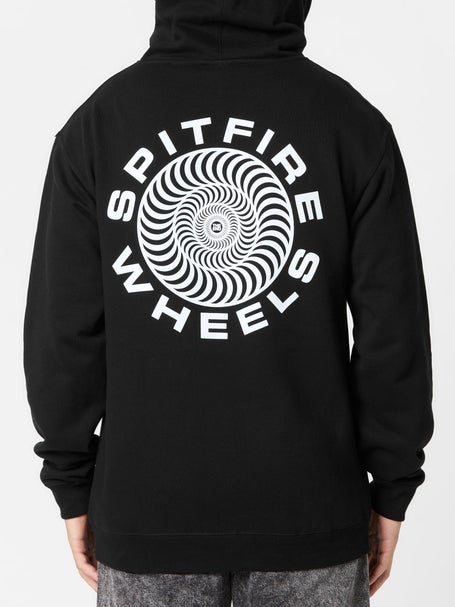 Spitfire Classic 87 Swirl Hoodie\Black/White