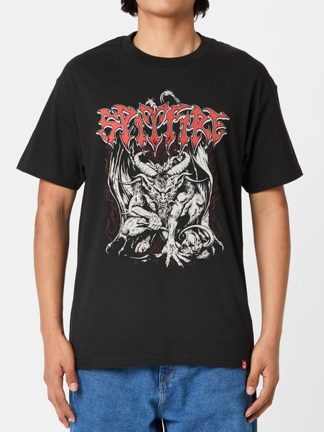 Spitfire Demon Ringspun T-Shirt\Black
