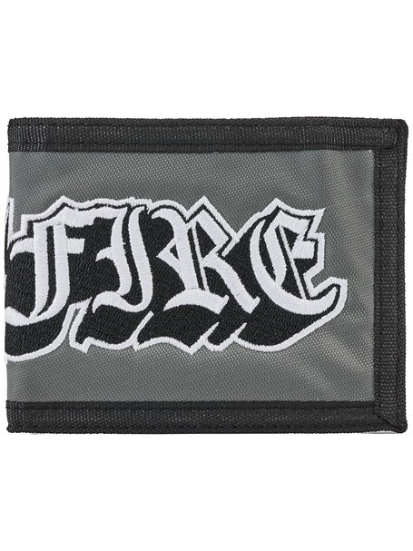 Spitfire Old E Drop Bifold Wallet\Charcoal