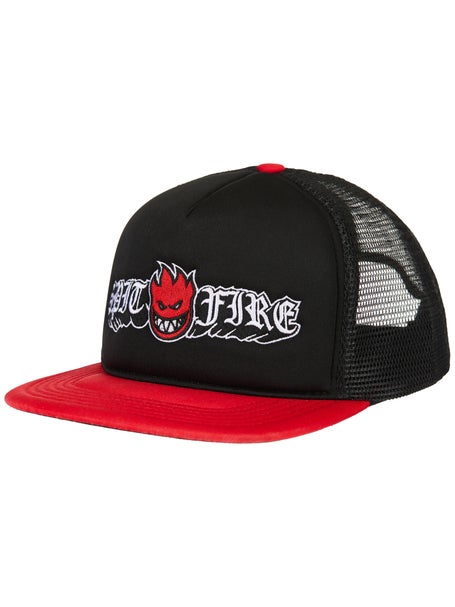 Spitfire Old E Drop Bighead Mesh Hat\Black/Red