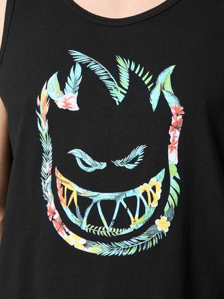 Spitfire Floral Bighead Tank Top\Black