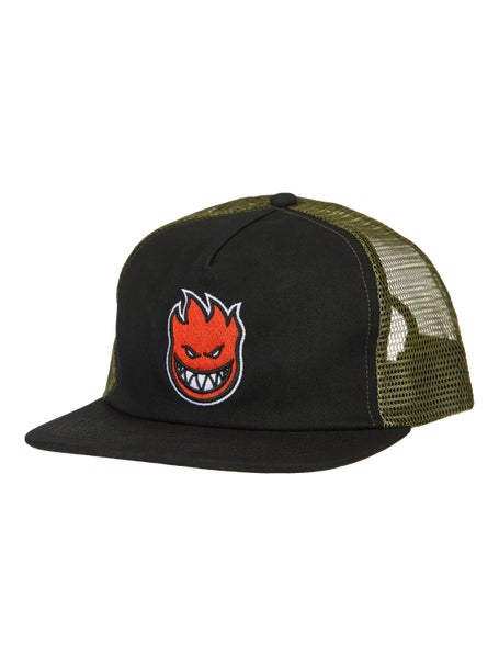 Spitfire Bighead Fill Mesh Hat\Black/Olive