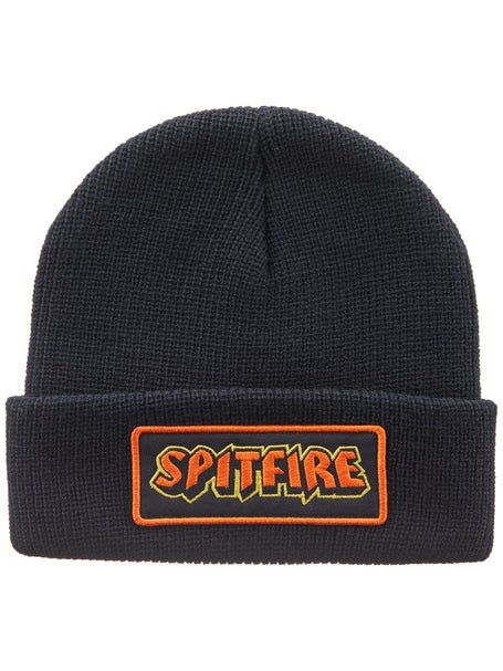 Spitfire Hellfire Script Patch Beanie\Black
