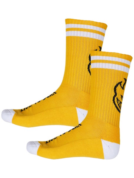 Spitfire Heads Up Socks\Yellow/Black/White