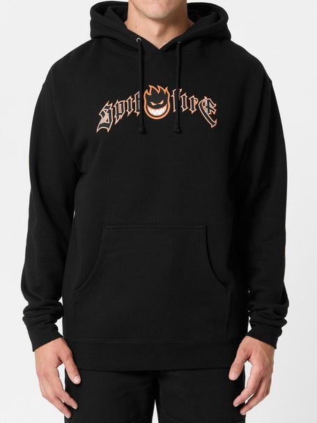 Spitfire Immortal Fire Hoodie Black | Skate Warehouse