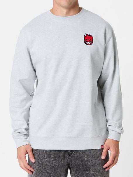 Spitfire Lil Bighead Fill Crewneck\Grey Heather