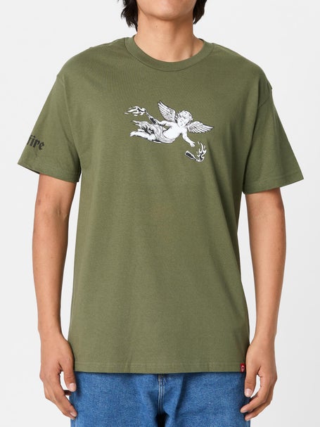 Spitfire Molotov Angel T-Shirt\Military Green