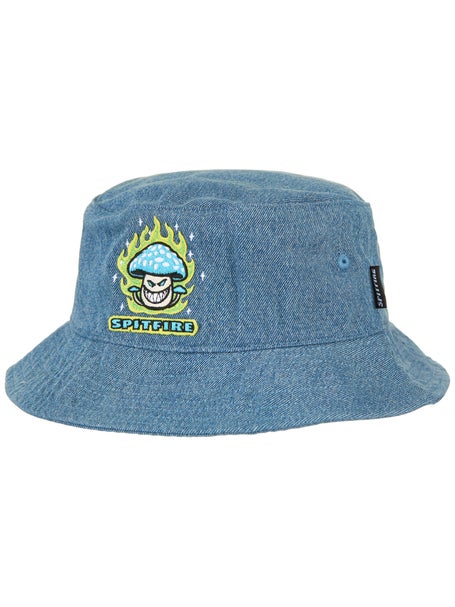Spitfire Mushroom Bighead Bucket Hat\Washed Denim