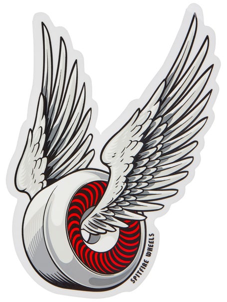Spitfire OG Classic Sticker Large Red