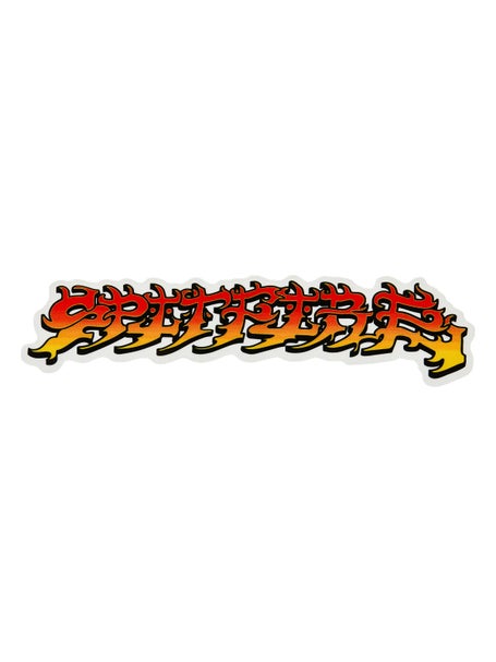 Spitfire Savie II Script Sticker Medium