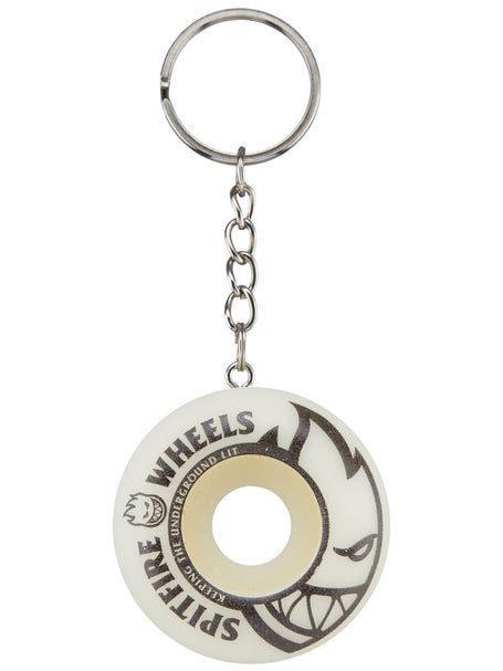 Spitfire Wheel Keychain Natural