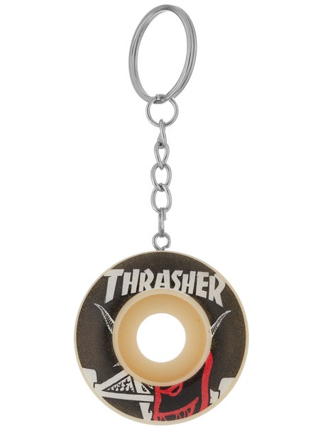 Spitfire x Thrasher Wheel Keychain