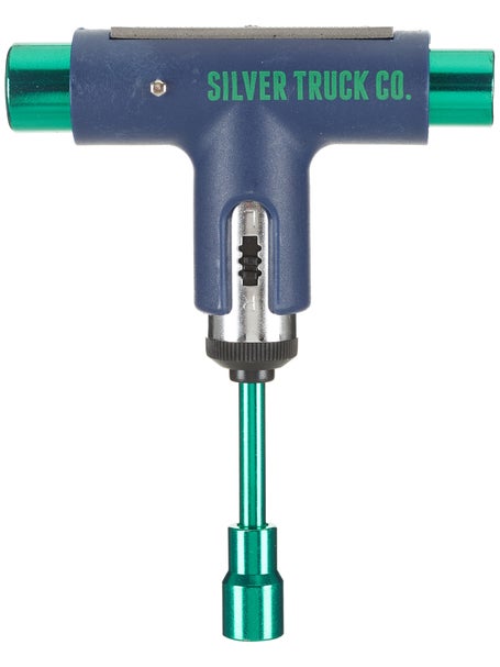 Silver Ratchet Tool Blue/Green