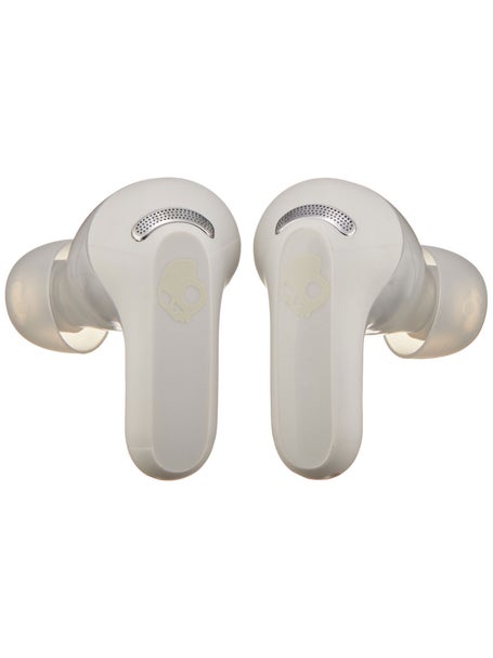 Skullcandy Rail ANC Wireless Earbuds Bone/Orange Glow