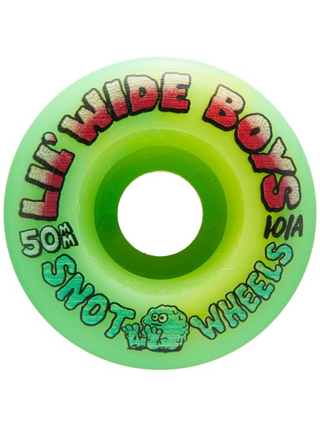 Snot Lil WIde Boys 101a Wheels\Swirl Green/Yellow