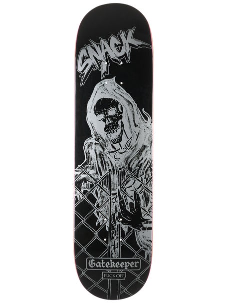 Snack Gatekeeper Silver Foil Deck 8.38 x 32