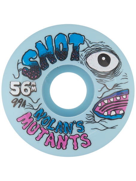 Snot Curb Nolan Mutants 99a Wheels\56mm\Ice Blue