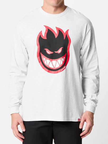 Spitfire Bighead Fill Longsleeve T-Shirt\Ash