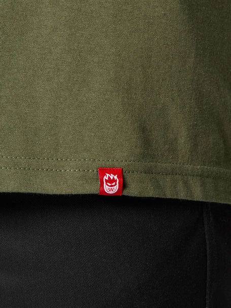 Spitfire Bighead Fill T-Shirt\Military Green