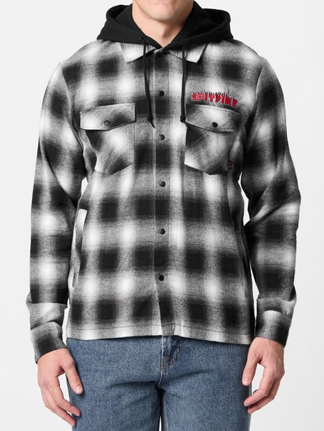 Spitfire Demonseed Hooded Flannel\Black/White