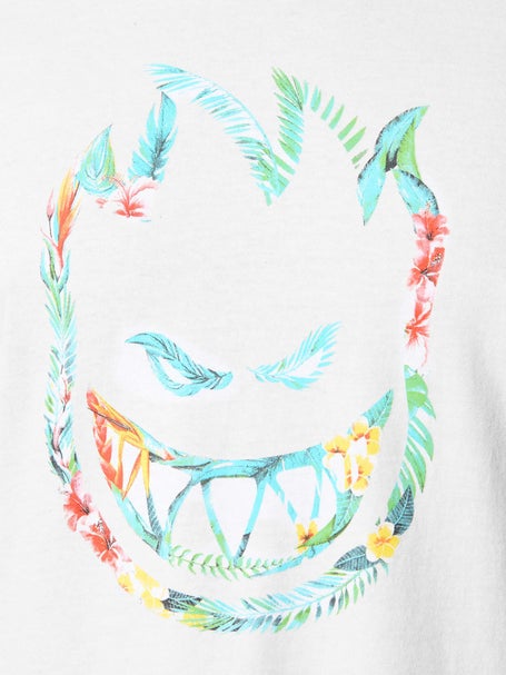 Spitfire Floral Bighead T-Shirt\White