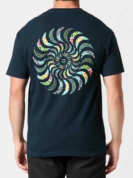Spitfire Floral Classic T-Shirt\True Navy