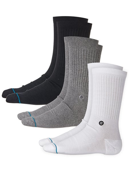 Stance Icon 3 Pack Socks\Multi