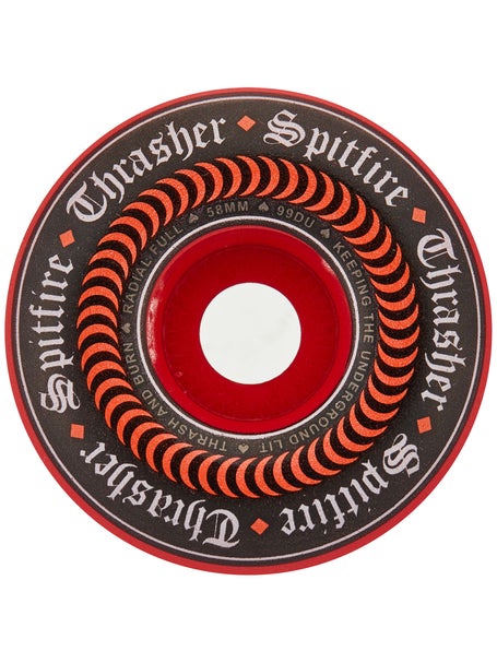 Spitfire x Thrasher F4 Oath Radial Full 99a Wheels
