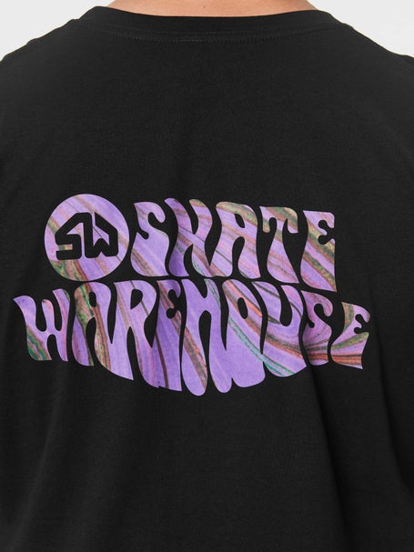Skate Warehouse Ashbury T-Shirt Black