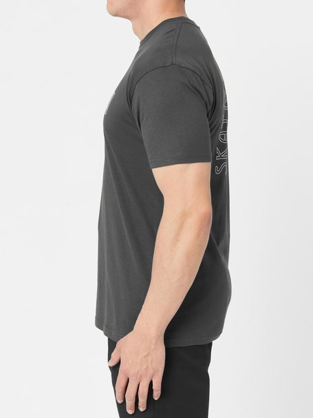 Skate Warehouse Deck Outline T-Shirt Vintage Black
