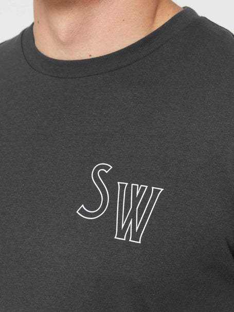 Skate Warehouse Deck Outline T-Shirt Vintage Black