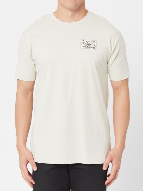 Skate Warehouse Matchbox T-Shirt Bone