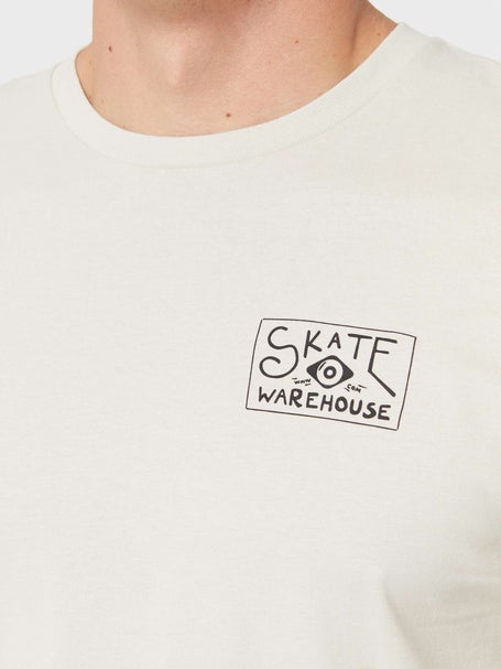 Skate Warehouse Matchbox T-Shirt Bone