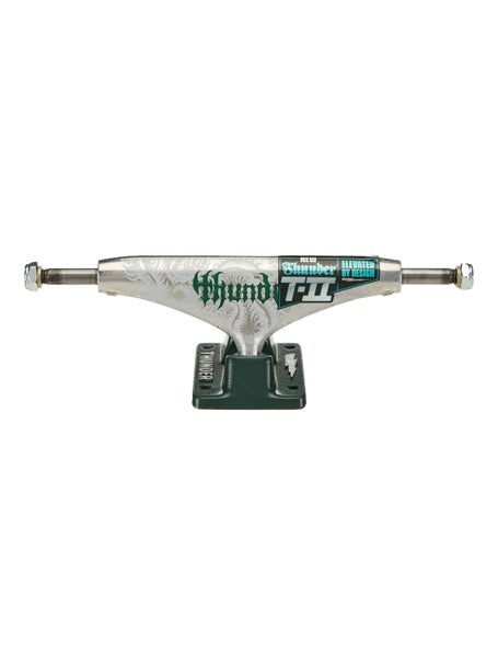 Thunder Catalyst Re-Gen T-II Trucks\Polished/Green