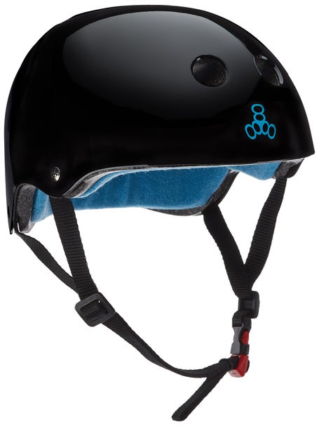 Triple 8 THE Certified Sweatsaver Helmet\Glossy Black