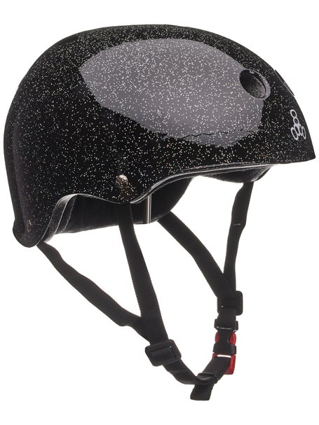 Triple 8 THE Certified Sweatsaver Helmet\Black Glitter