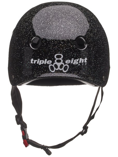 Triple 8 THE Certified Sweatsaver Helmet\Black Glitter