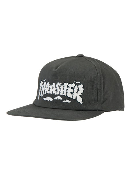 Thrasher Clouds By Spanky Snapback Hat\Charcoal