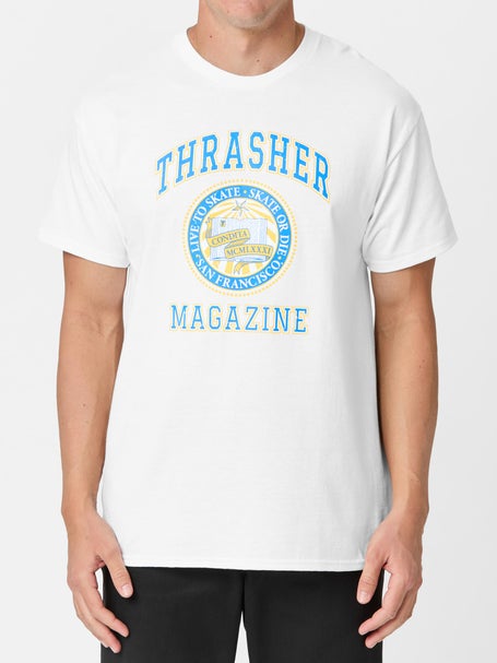 Thrasher Dropout T-Shirt\White