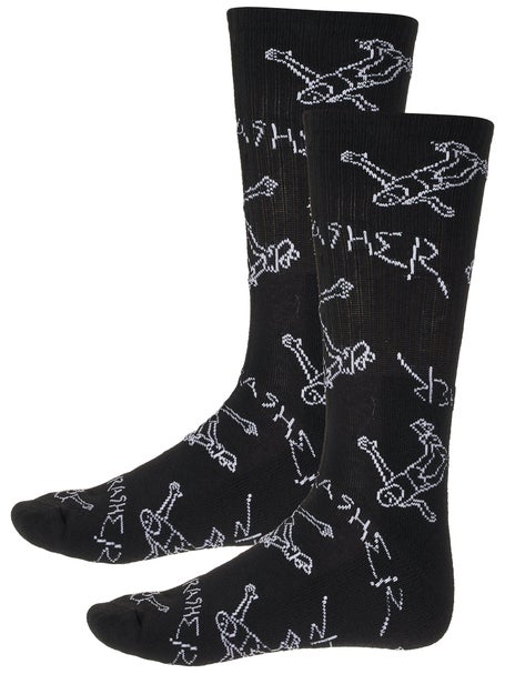Thrasher Gonz Logo Crew Socks