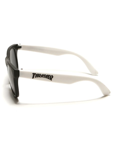 Thrasher Logo Sunglasses White
